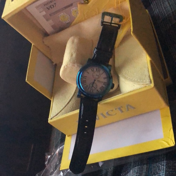 Invicta 46mm I-Force Quartz Blue/Black Men’s watch new battery - Picture 6 of 6